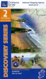 Wandelkaart Ordnance Survey / Discovery series | Donegal N Cent 2 | ISBN 9781912140145