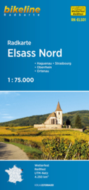 Fietskaart Elsass Nord - Elzas Noord | Bikeline | ISBN 9783850003360