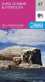 Wandelkaart Duns, Dunbar & Eyemouth | Ordnance Survey 67 | ISBN 9780319261651