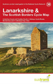 Fietskaart Lanarkshire & The Scottish Borders | Cycle map 38 - Sustrans | 1:110.000 | ISBN 9781910845097