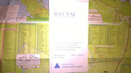 Wegenkaart Hat Yai  & Song Khla Province | Prannok Witthaya Maps | 1:300.000