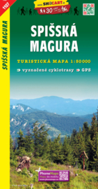 Wandelkaart Slowakije  - Spisska Magura | 1:50 000 | Shocart 1107 | ISBN 9788072244850