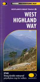 Wandelkaart West Highland Way | Harvey Maps | Schaal 1:40.000 | ISBN 9781851374588