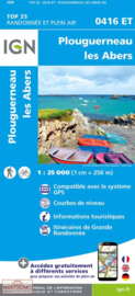 Wandelkaart Plouguerneau, Les Abers, Plabennec, Ploudalmezeau | IGN 0416ET - 0416 ET  | Bretagne | ISBN 9782758553601