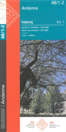 Topografische kaart Belgie NGI 48 / 1-2 Andenne - Wanze | 1:25.000 - ISBN 9789462353756