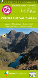 Wandelkaart Couserans/ Val d Aran (Frankrijk - Pyreneeen) | Rando Edition 06 | ISBN 9782344021415