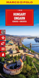 Wegenkaart Hongarije | Marco Polo | 1:300.000| ISBN 9783575022264