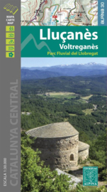 Wandelkaart Lluçanes, Parc Fluvial Llobegrat | Editorial Alpina | Centrale Pyreneeën | 1:25.000 | ISBN 9788480909907