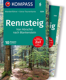 Wandelgids Rennsteig | Kompass | ISBN 9783991215455