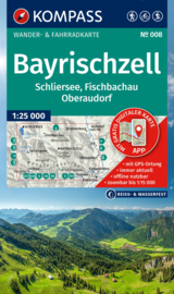 Wandelkaart Bayrischzell | Kompass 008 | 1:25.000 | ISBN 9783991542889