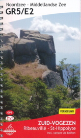 Wandelgids GR5 : Elzas - van Ribeauvillé naar St. Hippolyte | De Wandelende Cartograaf | ISBN 9789083086941