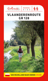 Wandelgids Vlaanderenroute GR 128-  van Heuvelland tot Voeren, 468 km | Grote Routepaden | ISBN 9789492608086
