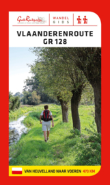 Wandelgids Vlaanderenroute GR 128-  van Heuvelland tot Voeren, 468 km | Grote Routepaden | ISBN 9789492608161