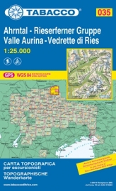 Wandelkaart Valle Aurina - Ahrntal | Tabacco 35 | 1:25.000 | ISBN 9788883150357