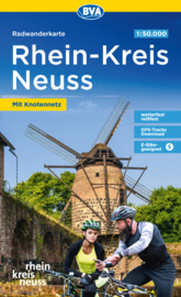 Fietskaart Radwandern im Rhein Kreis - Neuss | ADFC regionalkarte | ISBN 9783969902356