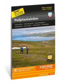 Wandelkaart Padjelantaleden | Calazo Forlag | 1:50.000 | ISBN 9789188335333