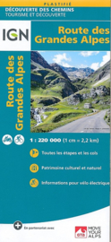 Fietskaart Route des Grande Alps met GR5 | IGN | 1:220.000 | ISBN 9782758540939