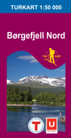 Wandelkaart Børgefjell Nord 2621 | Nordeca | 1:50.000 | ISBN 7046660026212