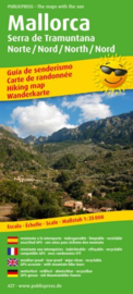 Wandelkaart Mallorca, Serra de Tramuntana Noord | Public Press | ISBN 9783747304273