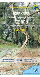 Wandelkaart Korfoe - Corfu | Anavasi 9.4 | 1:56.000 | ISBN 9789609412759