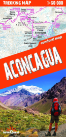 Wandelkaart Aconcagua | TerraQuest | 1:50.000 | ISBN 9788361155379