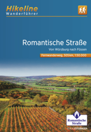 Wandelgids - Trekkinggids Romantische Strasse : wandelen van Würzburg naar Füssen | Hikeline | ISBN 9783711100061