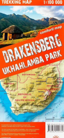 Wandelkaart Drakensbergen - Zuid Afrika | TerraQuest | 1:100.000 | ISBN 9788361155331