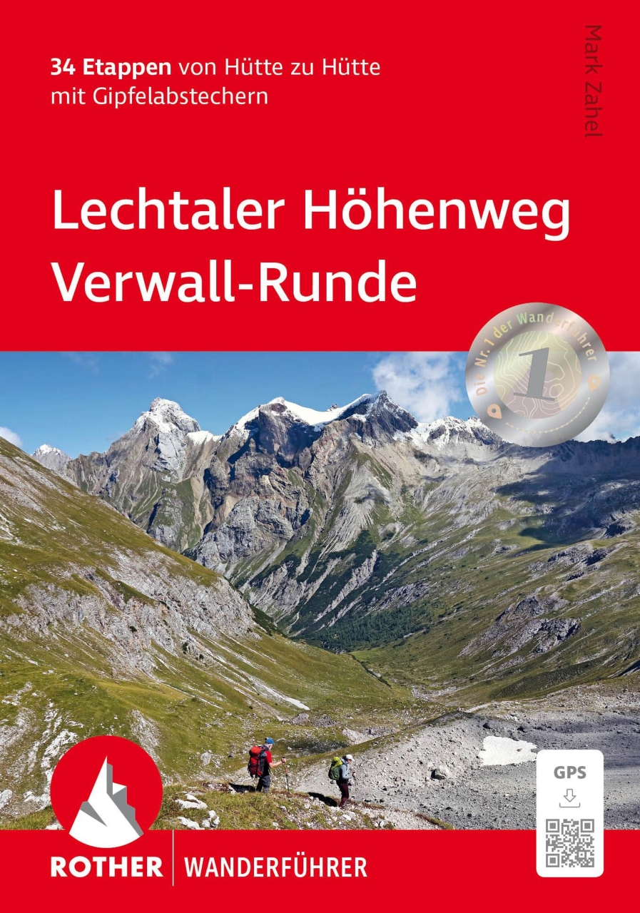 Wandelgids Lechtaler Höhenweg und Verwall-Runde | Rother | ISBN 9783763314164