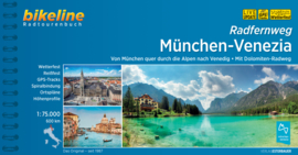 Fietsgids München naar Venetië - 600 km. | Bikeline | ISBN 9783850008907