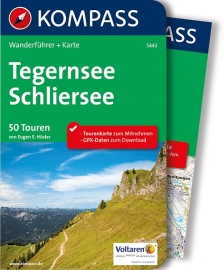 Wandelgids Tegernsee en Schliersee | Kompass | ISBN 9783990441442