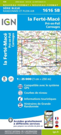 Wandelkaart 1616 SB La Ferté-Macé, Pré-en-Pail, Carrouges | Normandië | ISBN 9782758533788