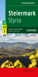 Freytag & Berndt Steiermark | Wegenkaart nr. 4 | 1:200.000 | ISBN 9783707920895
