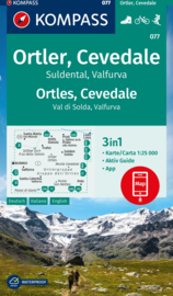 Wandelkaart Ortler, Cevedale | Kompass 077 | 1:25.000 | ISBN 9783991214588