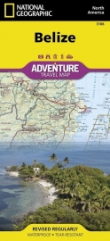 Wegenkaart Belize | National Geographic 3106 | 1:400.000 | ISBN 9781566954686