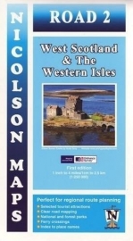 Wegenkaart  West Scotland and the Western Isles | Nicolson 02 |  1:250.000 | ISBN 9781912046591