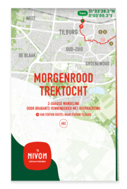 Wandelgids 03 Wandeltweedaagsen Morgenrood Trektocht | Nivon | 1:25.000 | ISBN 9789491142192