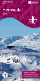 Wandelkaart Hemsedal Nord - Noord | Nordeca 2687 | ISBN 7046660026878