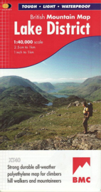Wandelkaart Lake District - Mountain Map | Harvey Maps | 1:40.000 | ISBN 9781851374670