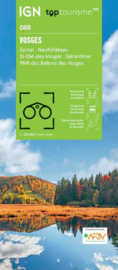 Wegenkaart - Fietskaart Vosges - Epinal Neufchâteau St-Dié-des-Vosges Gérardmer | IGN D88 | ISBN 9782758553212