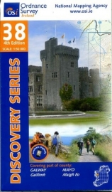 Wandelkaart Ordnance Survey / Discovery series | Galway / Mayo 38 | ISBN 9781908852304