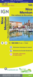 Wegenkaart - fietskaart Nice - Menton | IGN 165 | ISBN 9782758547747