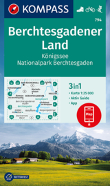 Wandelkaart Berchtesgadener Land / Königssee | Kompass 794 | 1:25.000 | ISBN 9783991210276