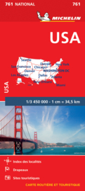 Wegenkaart USA | Michelin | ISBN 9782067173262