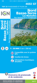 Wandelkaart Nord Basse Terre - Guadeloupe | IGN 4602T | 1:25.000 | ISBN 9782758533429