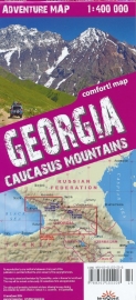 Wegenkaart - Wandelkaart Georgië - Kaukasus - Caucasus | Terraquest | ISBN 9788361155706