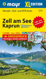 Wandelkaart Zell am See - Kaprun XL | Walter Mayr 574 | 1:25.000 | ISBN 9783991542049