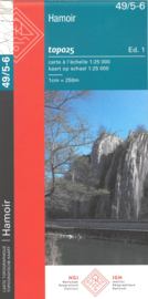 Topografische kaart Belgie NGI 49 / 5-6 Hamoir | 1:25.000 | ISBN 9789462354906