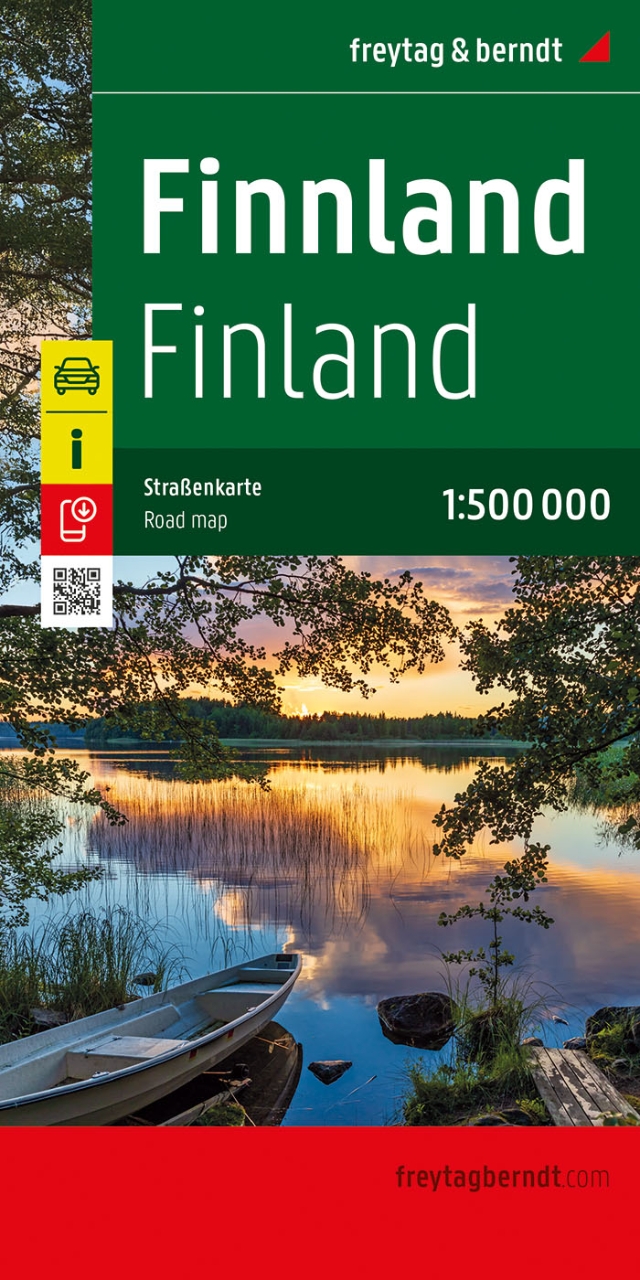 Wegenkaart  Finland | Freytag Berndt | 1:500.000 | ISBN 9783707924022