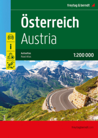 Wegenatlas Österreich | Freytag & Berndt | 1:200.000 | ISBN 9783707921991