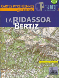 Wandelkaart Bidassoa - Beritzu | SUA | Westelijke Pyreneeën | 1:25.000 | ISBN 9788482166025